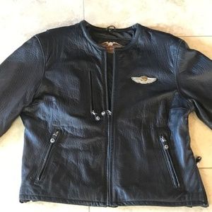 Leather Harley Davidson Ladies Jacket